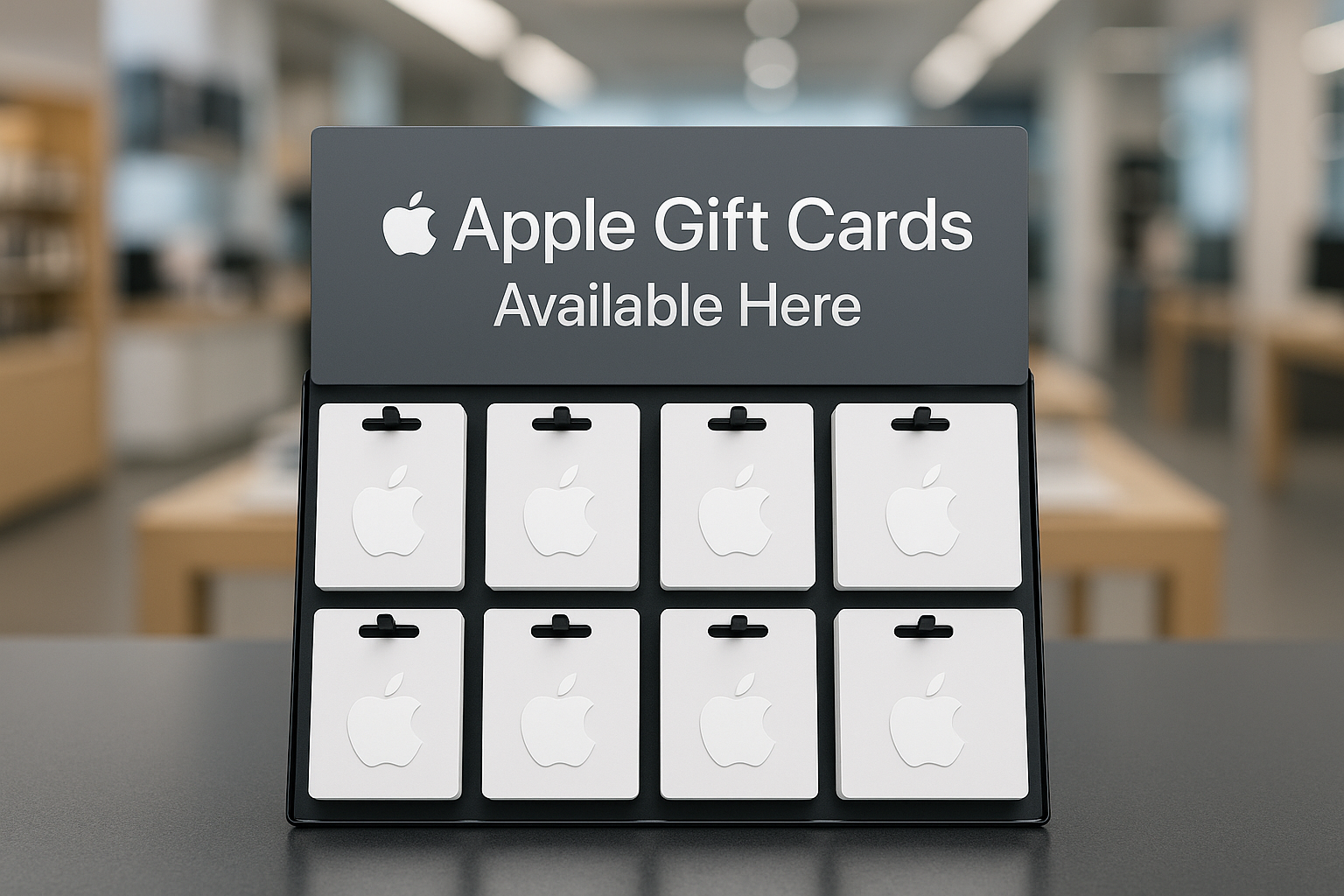 apple gift card available here